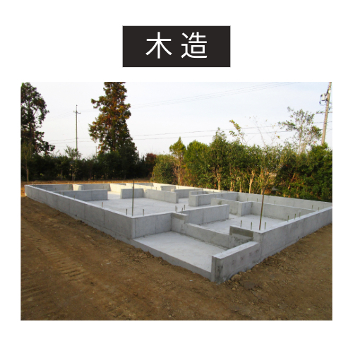 木造の基礎コンクリート