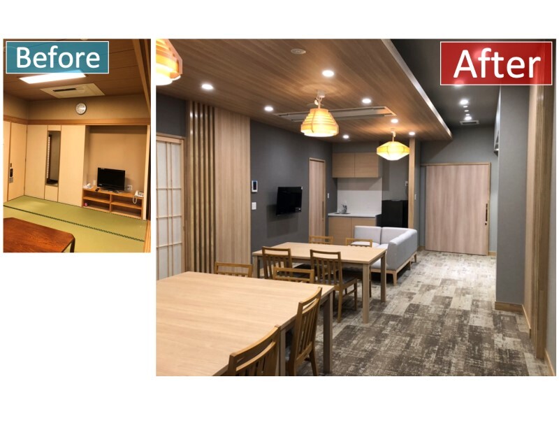 店舗改装工事完了