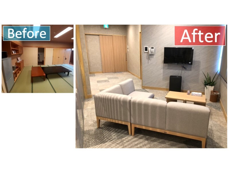 店舗改装工事完了