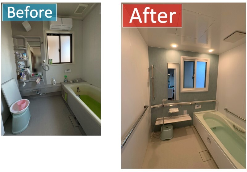 システムバス入替工事完了