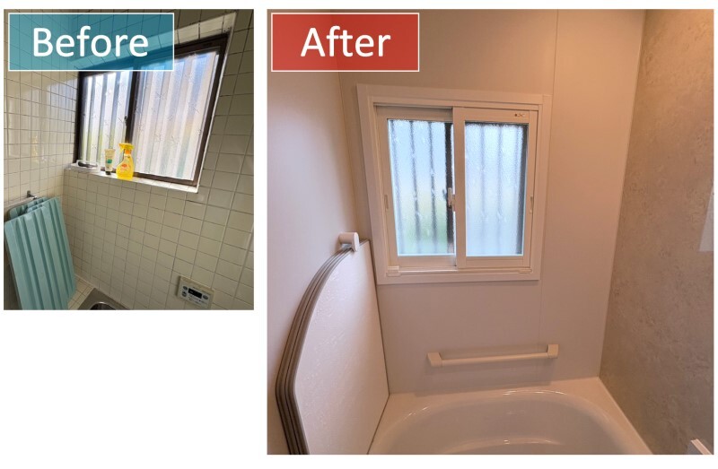 浴室内窓工事 浴室内窓工事